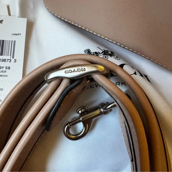 Coach Soft Tabby in Buff - Picture 13 of 15